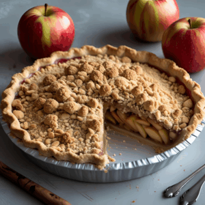 Apple Crumble Pie