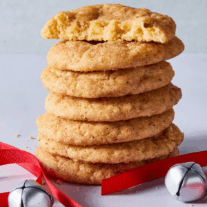 Eggnog Snickerdoodles