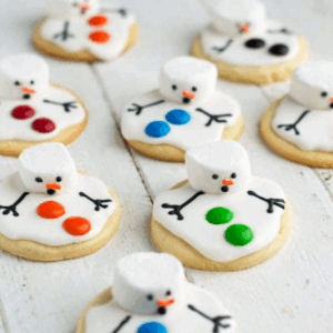 Decorate Snowman Cookies