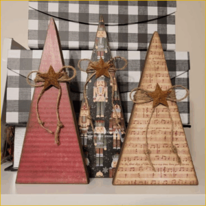 Wood Christmas Trees