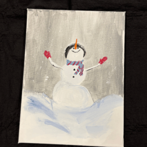 Painting with Marc - Snowman