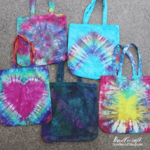 YEP Social Winter Session - Tie Dye Tote Bags