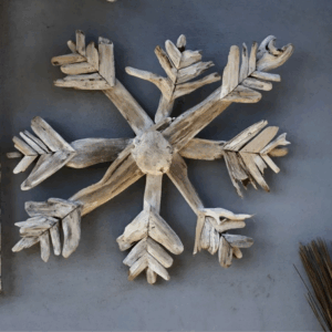 Driftwood Snowflakes