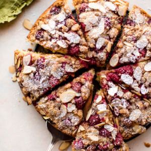 Spring Baking - Raspberry Almond Crumb Cake