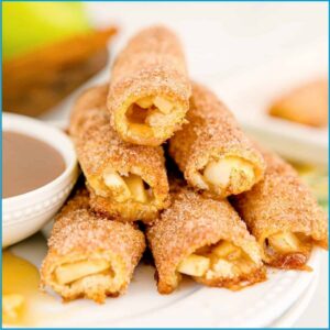 YEP Social Spring Session - Apple Cinnamon Cream Cheese Roll Ups