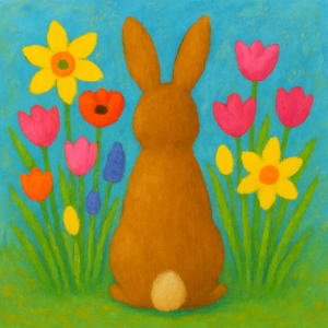Spring Painting with Marc - Rabbit and Flowers