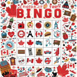 Summer Activities - Canadian Bingo