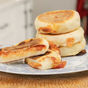 Summer Lunch - DIY Pizza Pockets and Caesar Salad