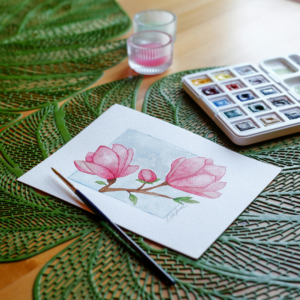 Friday Fun - Watercolour Postcards