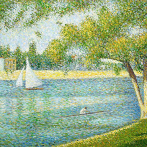 A painting by George Seurat - “The Seine at La Grande Jatte”